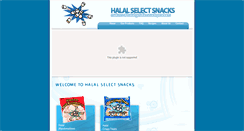 Desktop Screenshot of halalselectsnacks.com